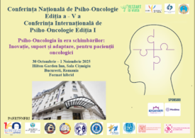 Conferința Națională și Internațională de Psiho-Oncologie: un eveniment unic în România, la intersecția dintre medicină și științele psihologice