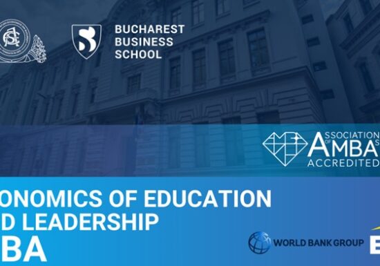 Start la prima ediție a programului programului MBA “Economia educației și leadership”