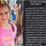 Mesaj RO-Alert în București, după dispariția unei fete de 9 ani