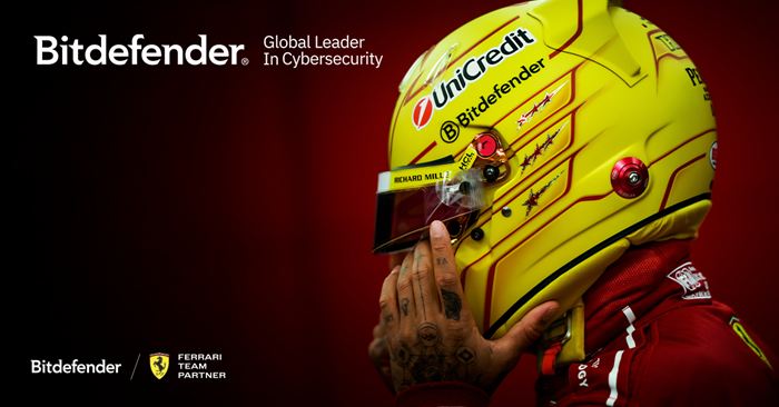 Bitdefender prelungește parteneriatul multianual cu Scuderia Ferrari HP