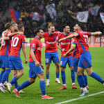 FCSB se bucura dupa gol