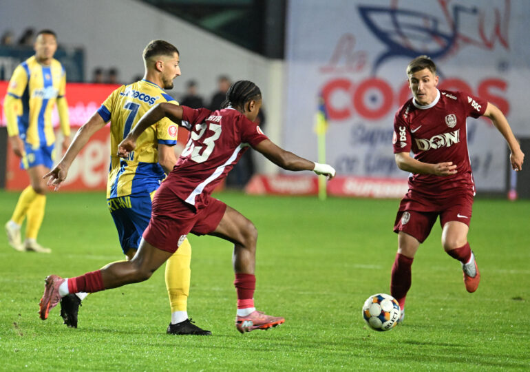 Superliga: CFR Cluj pierde la limită pe terenul Petrolului