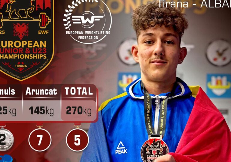 România a cucerit încă patru medalii la Campionatele Europene U23 de haltere