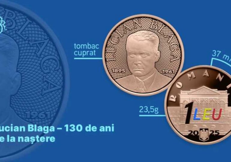 BNR va lansa prima monedă colorată