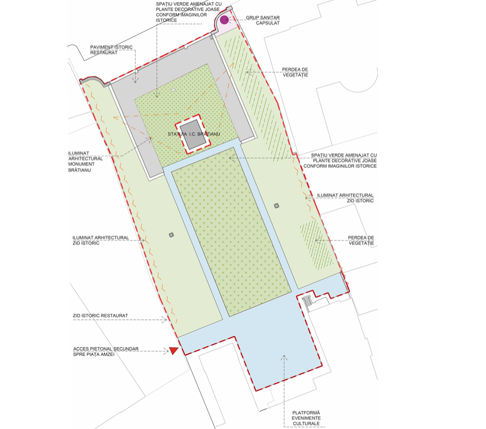 plan intervenție parc IC Bratianu