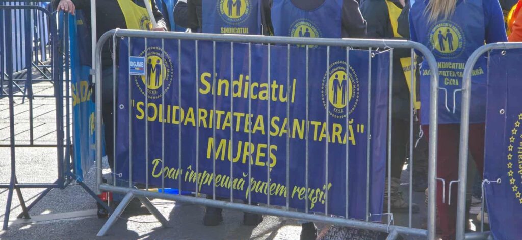 protest Solidaritatea Sanitara