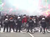 Belgium, paralyzed by a general strike: Violent protests in Brussels, flights canceled, and transport blocked