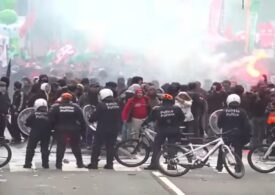 Belgia, paralizată de o grevă generală: Proteste violente la Bruxelles, zboruri anulate și transport blocat (Video)