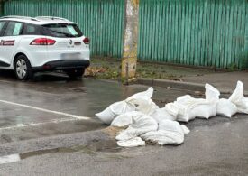 Constanța, orașul unde s-au furat sacii cu nisip puși pe străzi împotriva inundațiilor