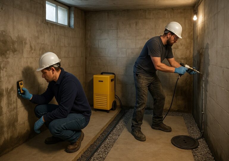 Hidroizolații la subsol și fundații - Soluții reale împotriva infiltrațiilor și mucegaiului