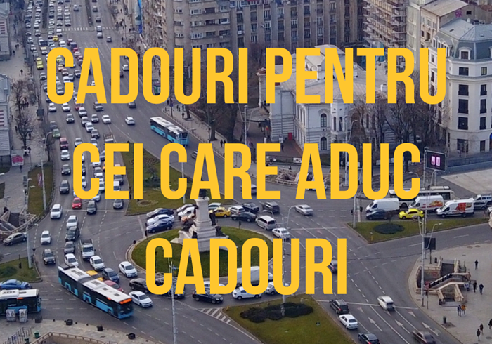 Surpriză la livrare: curierii au primit cadourile pe care le aduceau