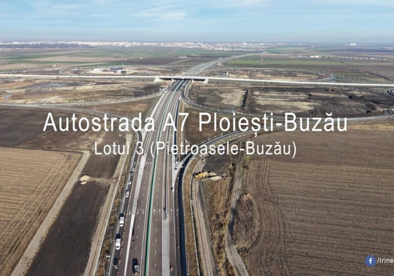 Liderii PSD, aliniați la inaugurarea a 13 km din Autostrada Moldovei. De la București la Focșani se circulă integral pe A7 (Video)