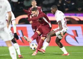 CFR Cluj o umilește pe Rapid în derbiul feroviar al Superligii