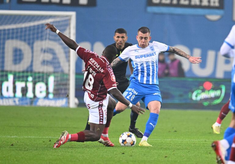 Universitatea Craiova și Rapid, egal nebun în Bănie