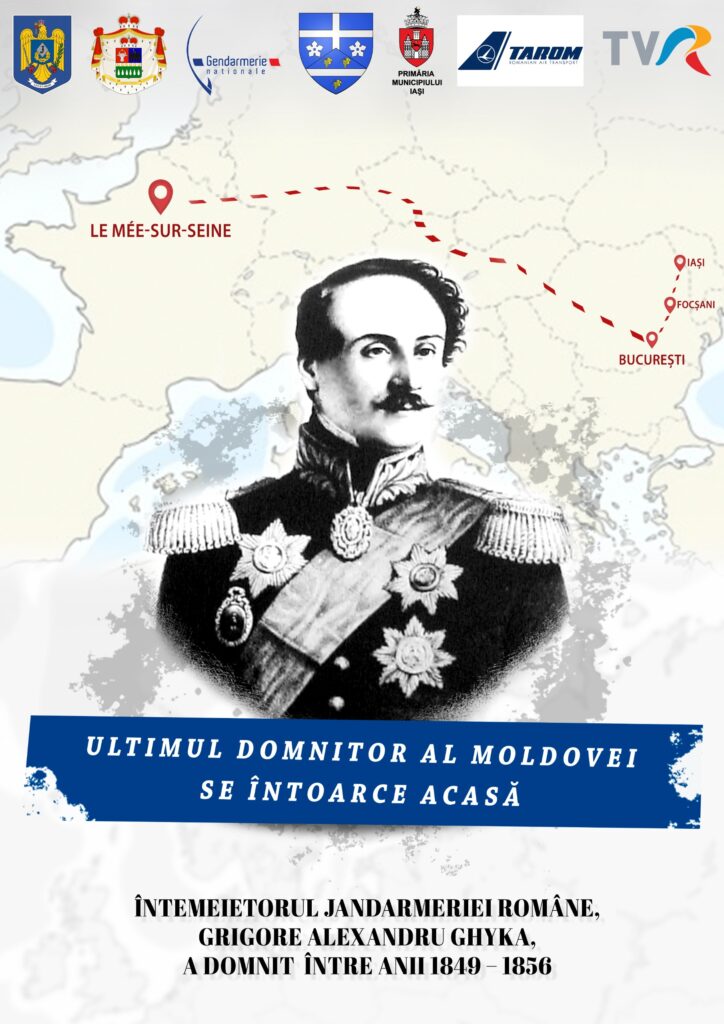 Sicriul cu rămășițele lui Grigore Alexandru Ghica, ultimul domn al Moldovei, va fi depus la Operă