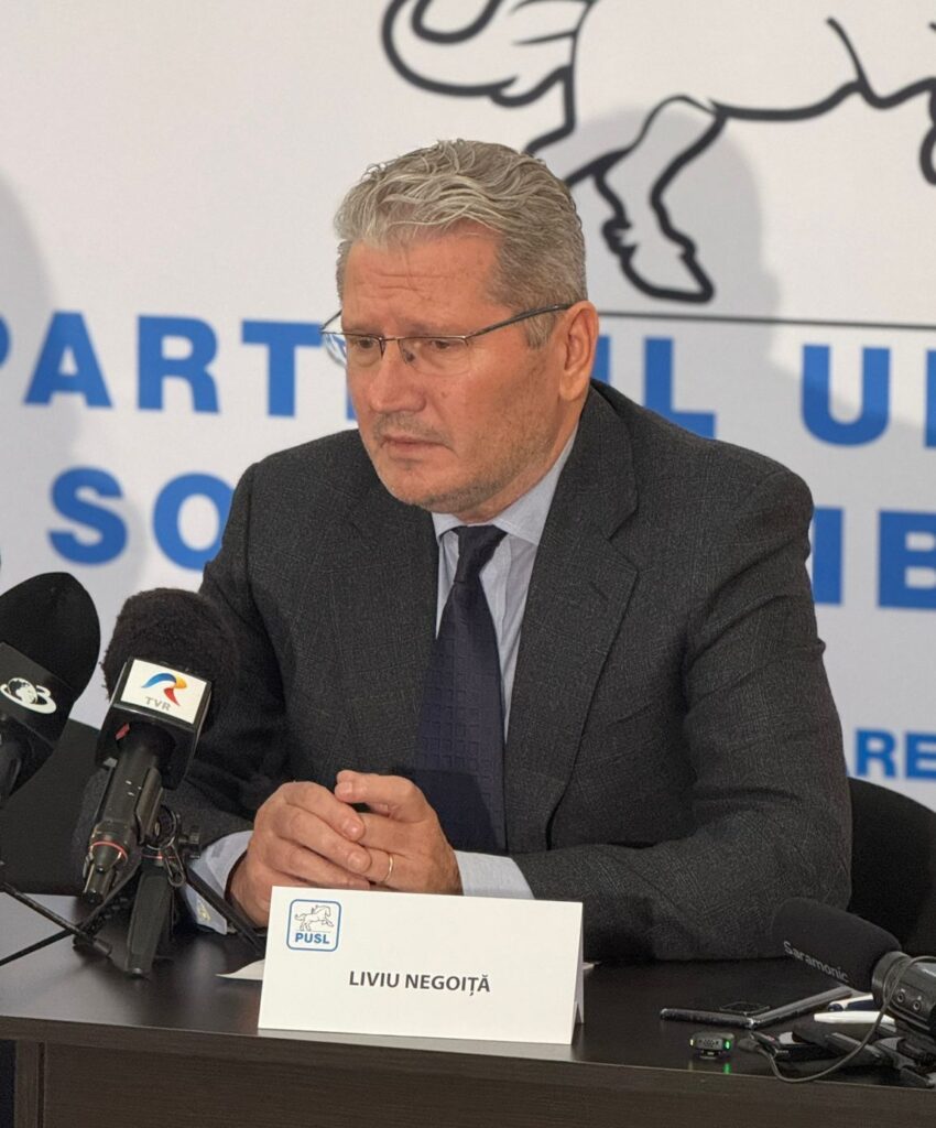 Liviu Negoiță se retrage din cursa pentru Primăria Capitalei