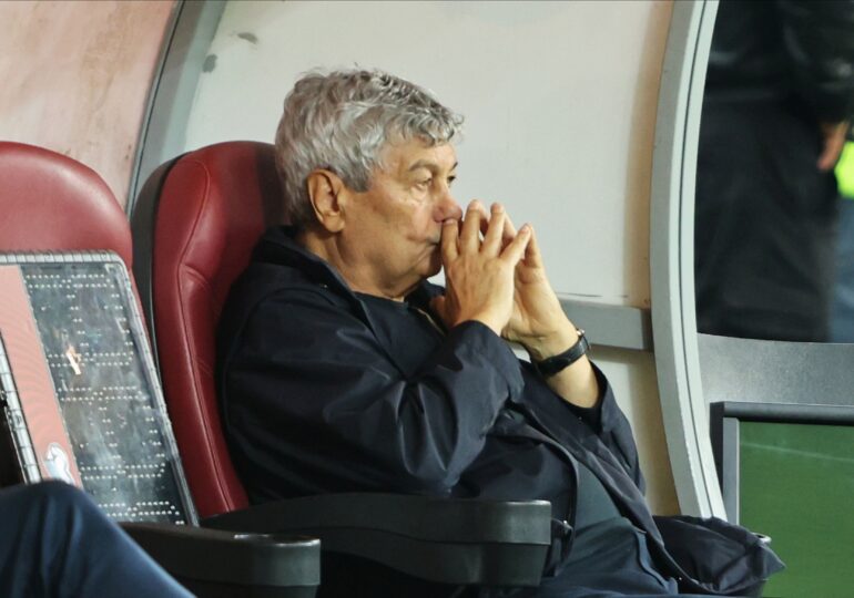 Ciprian Marica iese la rampă și îi pune două întrebări cheie selecționerului Mircea Lucescu