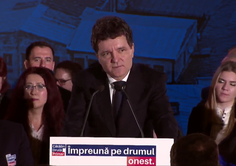 Cătălin Drulă și-a lansat candidatura la Primăria Capitalei. A participat și Nicușor Dan. Cum își explică președintele prezența (Video)