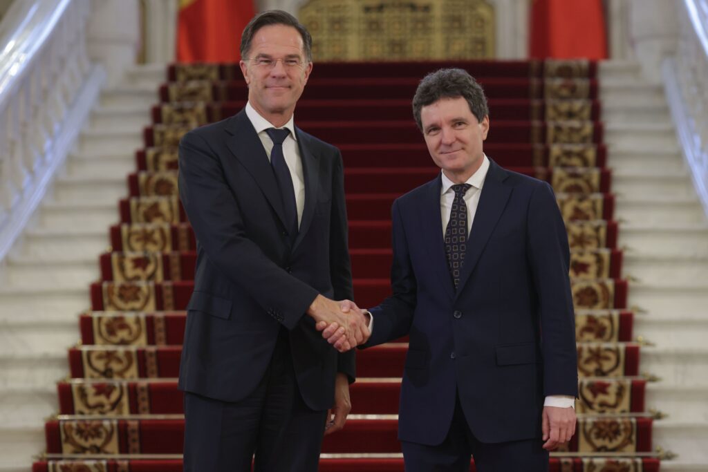 Mark Rutte a venit la București. A fost primit de Nicușor Dan la Cotroceni (Video)
