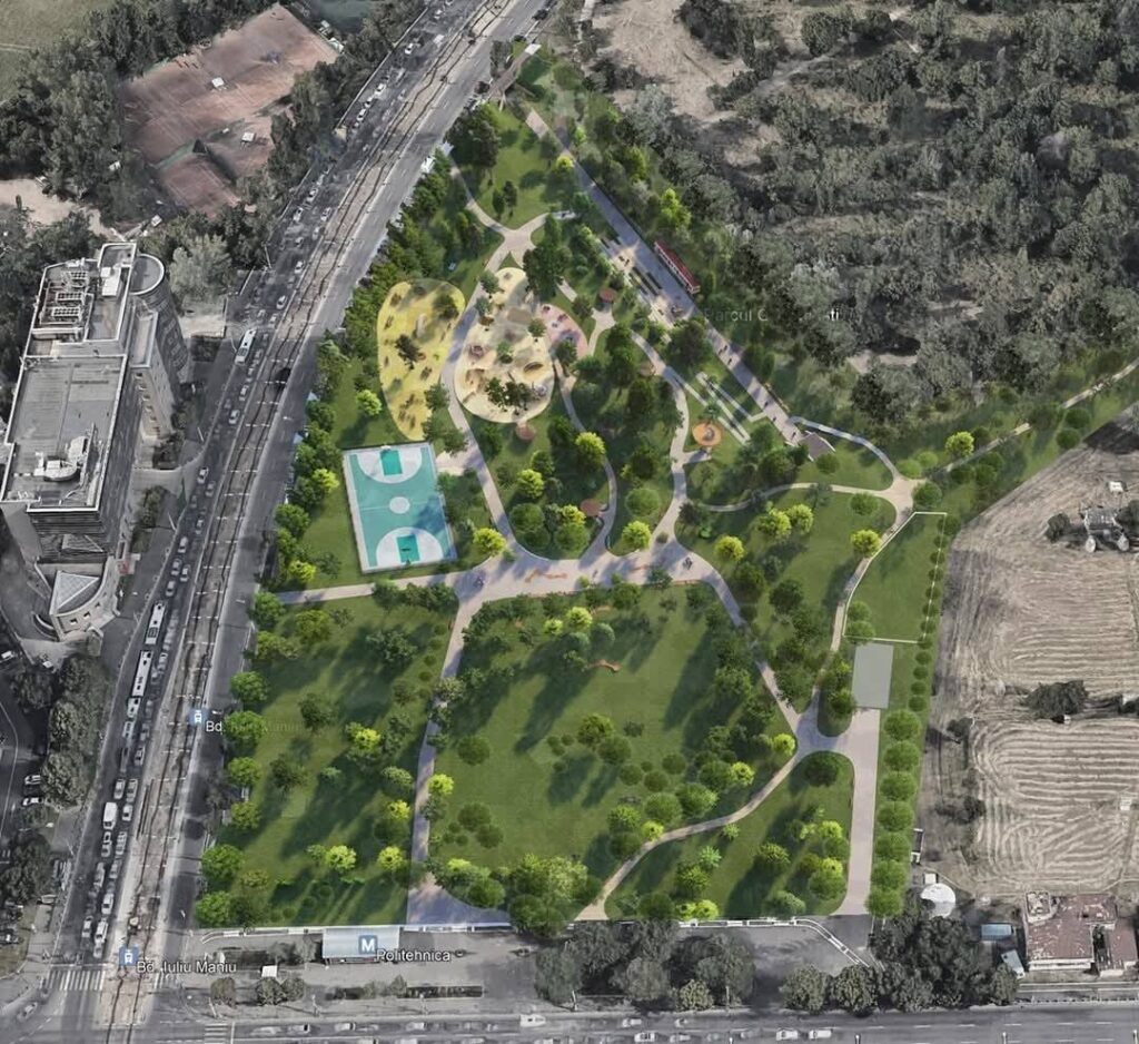 Parc Grozăvești Primăria Sectorului 6