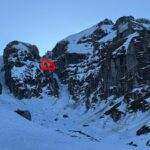 Salvamontiștii intervin pentru a recupera doi turiști blocați în Bucegi. Au ignorat o patrulă, care le ceruse să nu mai înainteze