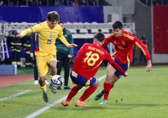 România pierde cu Spania în preliminariile pentru EURO U21