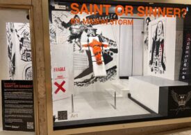 Imaginea zilei: Donald Trump, „răstignit” (Foto&Video)