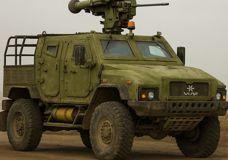 VLAH, primul vehicul blindat 4×4 „Made in România”