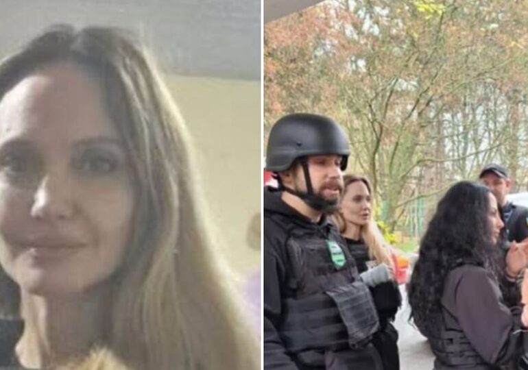 Peripețiile Angelinei Jolie în Ucraina: episod tensionat cu recrutorii Armatei Kievului