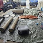 Camion cu arme și lansatoare de rachetă, oprit la granița cu România. Șoferul a fost reținut. Ce scria în documentele de transport (Foto)