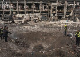 Ridicat în vreme de război, distrus într-o noapte - a fost bombardat primul depozit logistic „verde” al Ucrainei (Foto&Video)