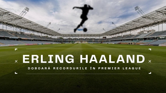 Erling Haaland egalează record după record în Premier League
