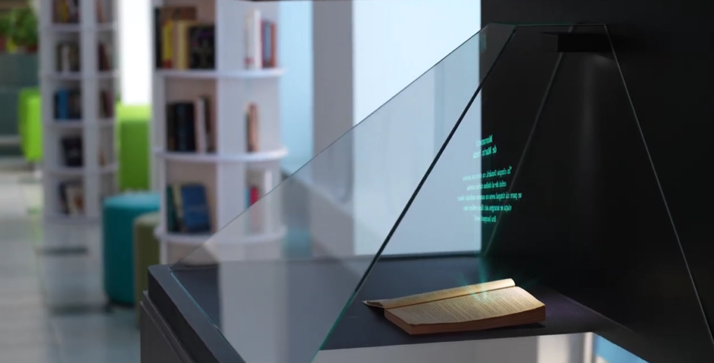 holograma Biblioteca Radu Rossetti