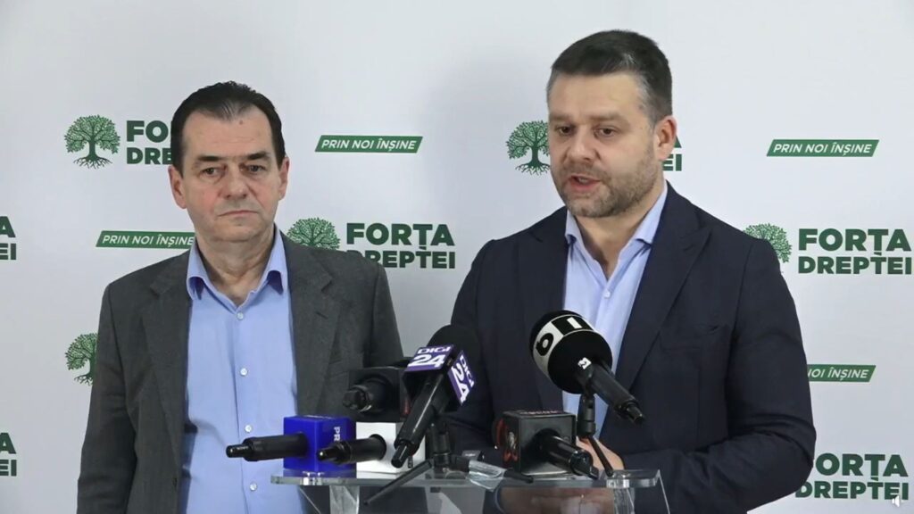 Ludovic Orban anunță că Forța Dreptei îl sprijină pe Ciprian Ciucu la Primăria Capitalei (Video)