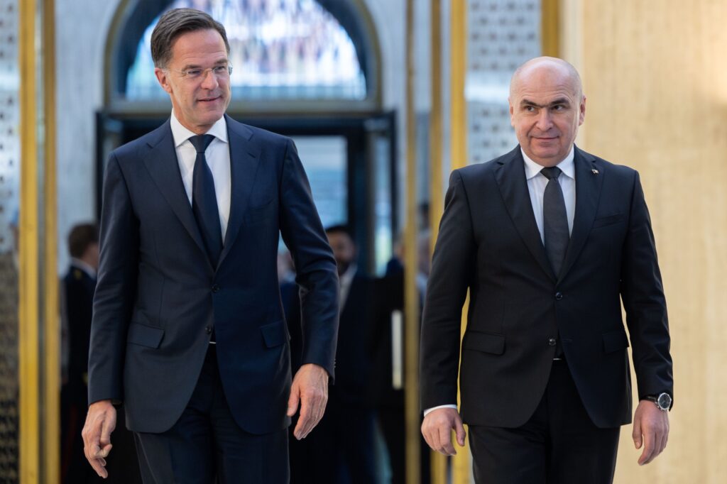 Rutte s-a întâlnit și cu Bolojan și Grindeanu: Obiectivul Guvernului este de a moderniza capabilitățile militare și de a relansa industria de apărare
