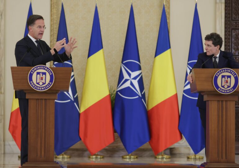 Rutte, la Cotroceni: Dacă această țară e atacată, sunt alte 31 care vin să salveze România (Video)