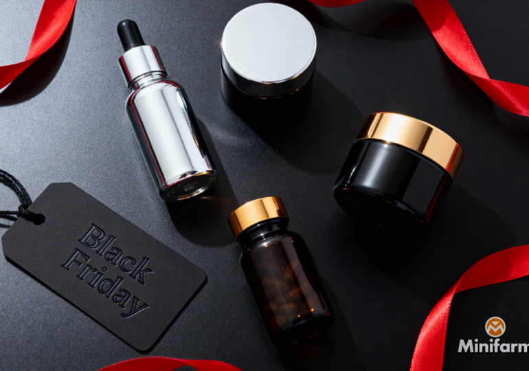 MinifarmOnline.ro lansează campania de Black Friday: reduceri de până la 50% la branduri premium de dermatocosmetice și suplimente