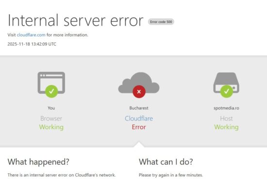 Pană uriașă de Internet. Mii de site-uri din întreaga lume au picat. DNSC spune că nu e atac cibernetic
