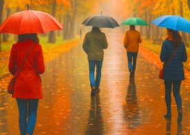 Prognoza meteo: Bucureștiul, blocat într-o zi rece de vineri. Prognoza anunță un weekend bizar, cu ceață și 15 grade, urmat de furtuni