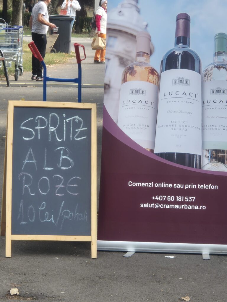 spriț de vânzare în Parcul Circului