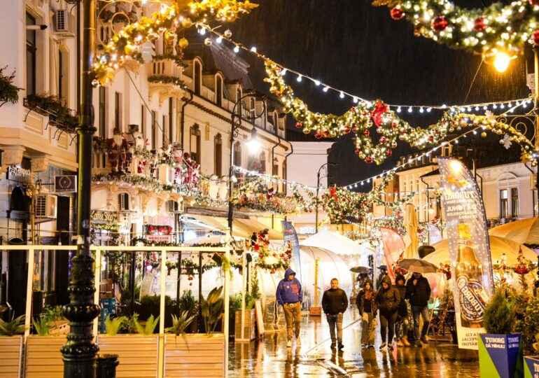 Târgul de Crăciun din Craiova, desemnat cel mai frumos din Europa (Foto&Video)