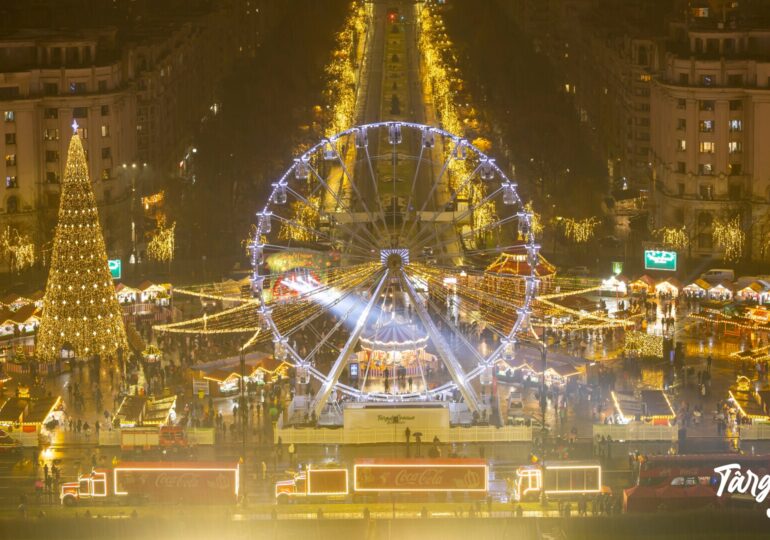 Vin Sărbătorile, trece austeritatea! De ce cheltuiește PMB de 2 ori mai mult pe târgul de Crăciun față de anul trecut