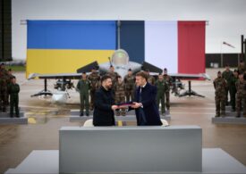 <span style="color:#990000;">Ziua 1363</span> - Navă în flăcări, aproape de Tulcea. Copii loviți cu racheta. Macron și Zelenski semnează pentru 100 de Rafale (Foto&Video)