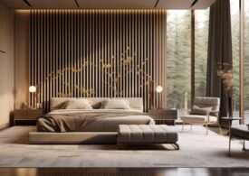Estetica verticală: Cum să folosești riflajele decorative pentru a crea dormitorul perfect