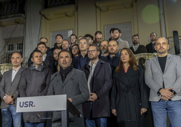 USR, concluzii după eșecul lui Drulă la București. Dominic Fritz anunță congres, schimbări interne și un nou ministru