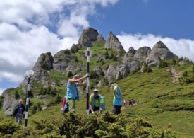 Traseu emblematic din Munții Ciucaș, reabilitat complet de voluntari