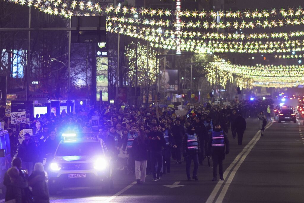 Marș Justiție București ziua 5