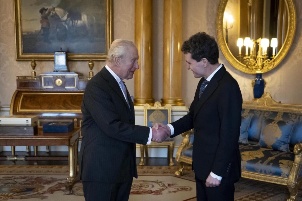 Nicușor Dan, întâlnire cu regele Charles, la Palatul Buckingham