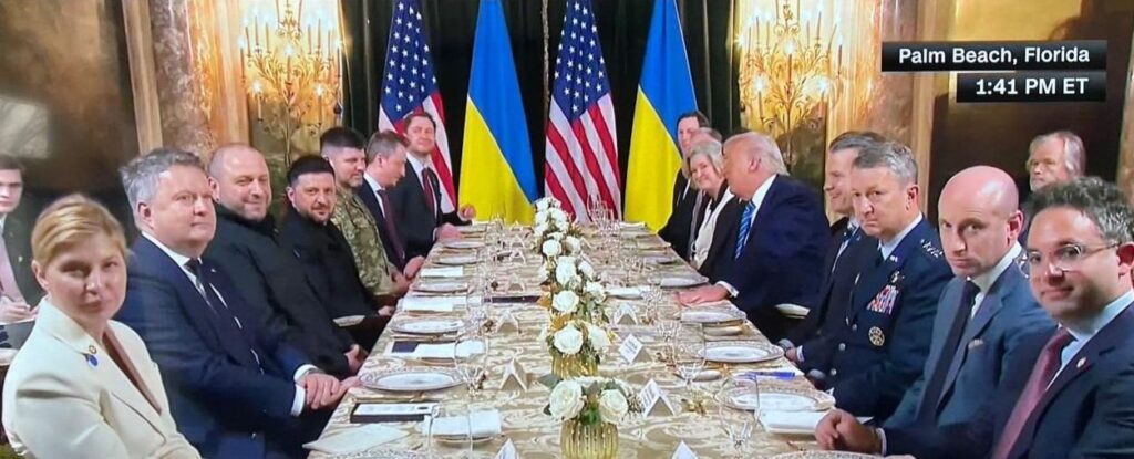 Trump Zelenski Mar a Lago