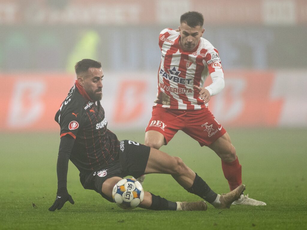 UTA a pus-o la respect pe Dinamo, care ratează șansa de a urca pe primul loc în Superliga